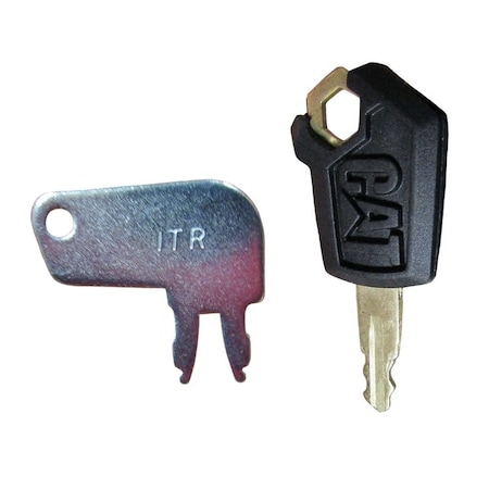 Aic Replacement Parts Fits CAT Fits Caterpillar Equipment Key Set Ignition Key & Master Disconnect Key 8398-IGNITIONKEY
